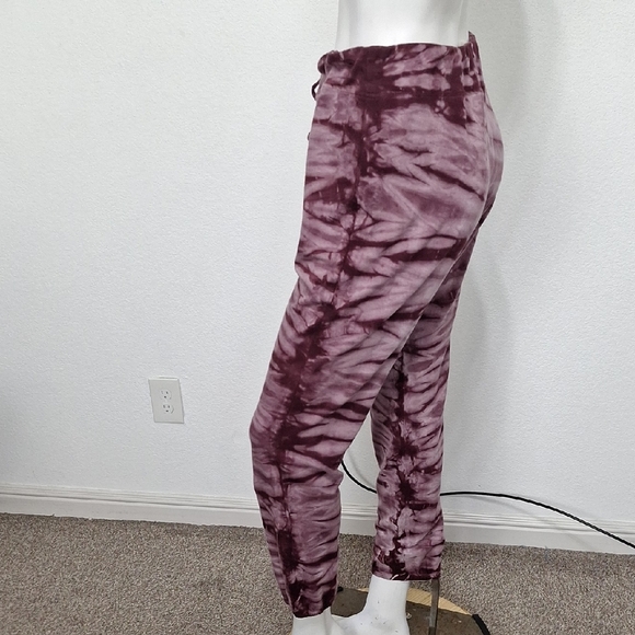 Johnny Was Calme Purple Tie Dye Casual Streetwear Athleisure Joggers Size M - Picture 2 of 14